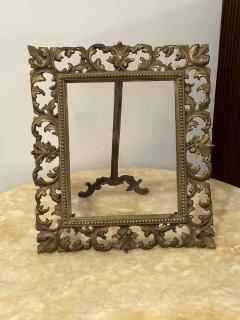 Vintage Brass Baroque Picture Frame - 3465192