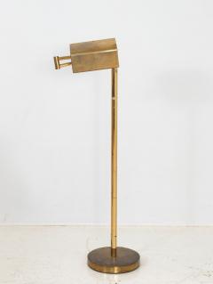 Vintage Brass Floor Lamp France mid 20th Century - 3333868
