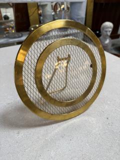 Vintage Brass Glass Mesh Photo Frame - 4564068