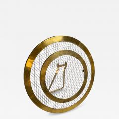 Vintage Brass Glass Mesh Photo Frame - 4568176