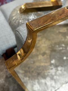 Vintage Brass Italian Sculptural Wall Mirror 1960s - 3055754