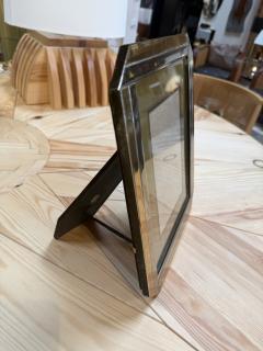 Vintage Brass and Chrome Picture Frame - 4802263