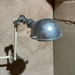 Vintage Bronze Medical Wall Sconce Adjustable Light Industrial Dental Lamp 1930s - 2161427