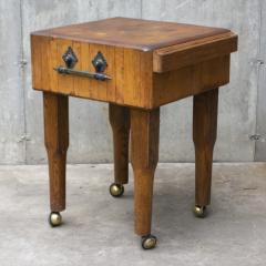 Vintage Butcher Block Table - 2786763