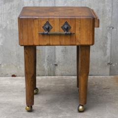 Vintage Butcher Block Table - 2786767