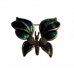 Vintage Butterfly Brooch - 4090616