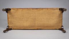 Vintage Buttoned Leather Bench - 4307759