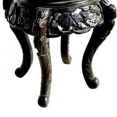 Vintage Carved Chinese Side Table - 2496604