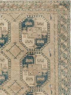 Vintage Central Asian Turkoman Room Size Carpet - 4617376
