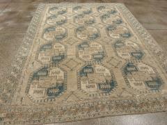 Vintage Central Asian Turkoman Room Size Carpet - 4617378