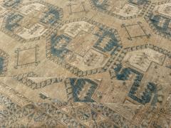 Vintage Central Asian Turkoman Room Size Carpet - 4617379
