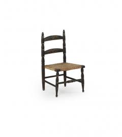 Vintage Childs Ladderback Chair - 2763363