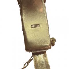 Vintage Chineese Silver Dragon Bracelet - 3493540