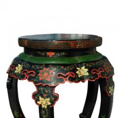 Vintage Chinese Lacquered Chinoiserie Side Table - 3651561