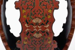 Vintage Chinese Red Lacquered Garden Seat - 4647500