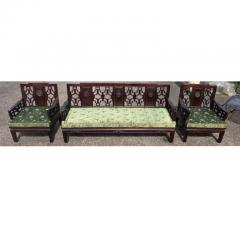 Vintage Chinoiserie Ming Style Rosewood Sofa - 2700253