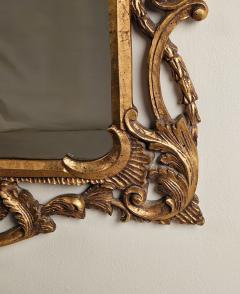 Vintage Chippendale Style Giltwood Mirror Probably Italy circa 1950 - 3489498