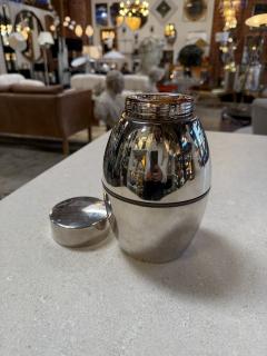 Vintage Chrome Ice Bucket with Lid - 4564033