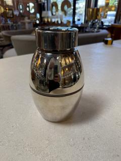 Vintage Chrome Ice Bucket with Lid - 4564034