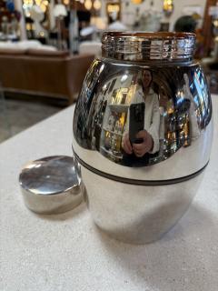 Vintage Chrome Ice Bucket with Lid - 4564035