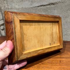 Vintage Cigarette Dispenser Box Burlwood - 3507981