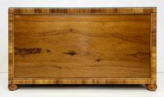 Vintage Coastal Woven Rattan and Wood Credenza - 4079209