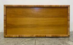 Vintage Coastal Woven and Rattan Wrapped Cabinet With Wood Trim - 4506770