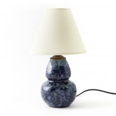Vintage Cobalt Ceramic Lamp - 3603755