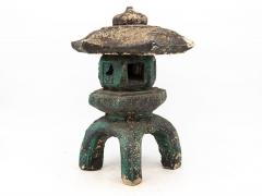 Vintage Composite Stone Yukimi Pagoda Lantern 1960s - 3606669