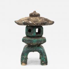 Vintage Composite Stone Yukimi Pagoda Lantern 1960s - 3611066
