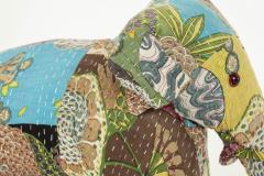 Vintage Cotton Elephant Covered in Indian Textiles - 2509875