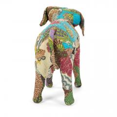 Vintage Cotton Elephant Covered in Indian Textiles - 2509877