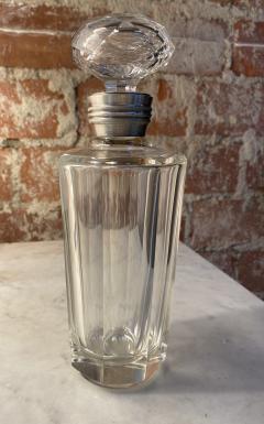 Vintage Crystal Bottle Italy 1950s - 2309549