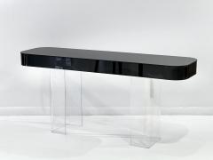 Vintage Curved Acrylic Console - 3465870