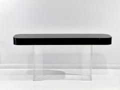 Vintage Curved Acrylic Console - 3465871