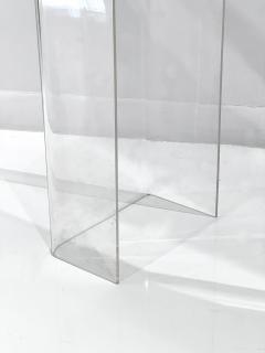 Vintage Curved Acrylic Console - 3465879