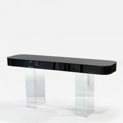 Vintage Curved Acrylic Console - 3468575