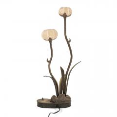 Vintage Custom Flower Table Lamp - 2522517