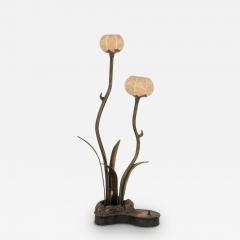 Vintage Custom Flower Table Lamp - 2523151