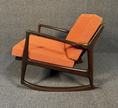 Vintage Danish Mid Century Modern Rocking Chair by Kofod Larsen for Selig - 3563090