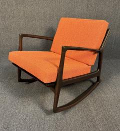 Vintage Danish Mid Century Modern Rocking Chair by Kofod Larsen for Selig - 3563091