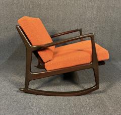 Vintage Danish Mid Century Modern Rocking Chair by Kofod Larsen for Selig - 3563097