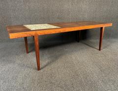 Vintage Danish Mid Century Modern Rosewood Coffee Table by Severin Hansen - 3606407
