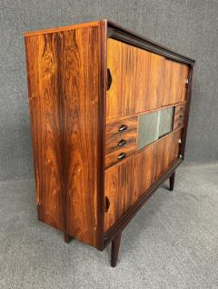 Vintage Danish Mid Century Modern Rosewood Credenza Hutch - 3734513