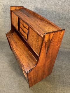 Vintage Danish Mid Century Modern Rosewood Secretary Desk - 3508656