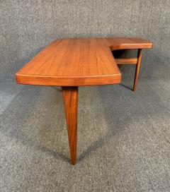 Vintage Danish Mid Century Modern Teak Boomerang Coffee Table - 3578970