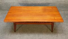 Vintage Danish Mid Century Modern Teak Elevator Coffee Dining Table by BC Mobler - 3349098