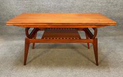 Vintage Danish Mid Century Modern Teak Elevator Coffee Dining Table by BC Mobler - 3349100