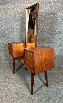 Vintage Danish Mid Century Modern Teak Vanity - 3373644