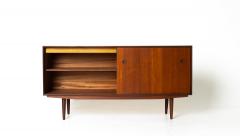 Vintage Danish Modern Teak Credenza with Afromosia Details - 4794728